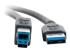 C2G - USB cable - USB Type A (M) to USB Type B (M) - Close up