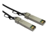 StarTech.com MSA Uncoded Compatible 2m 10G SFP+ to SFP+ Direct Attach Breakout Cable Twinax, 10 GbE SFP+ Copper DAC 10 Gbps Low Power Passive Transceiver Module DAC, 10GE Breakout Cable - Left-angle