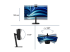 Philips 34B2U3600CH - 3000 Series - Multi-angle