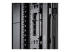 Eaton Tripp Lite Series 45U Rack Enclosure Server Cabinet Vertical Cable Management Bars - Close up