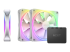 NZXT F Series F120 RGB DUO Triple Pack - Multi-angle