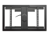 StarTech.com TV Wall Mount for up to 80 inch (110lb) VESA Mount Displays, Low Profile Full Motion Universal TV Wall Mount Bracket, Heavy Duty Adjustable Tilt/Swivel Articulating Arm - Front
