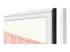 Samsung VG-SCFA55WT - Decorative frame for TV - Close up