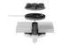 Logitech - Mounting kit (ceiling mount, mic holder) - Inside