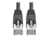 Eaton Tripp Lite Series Cat6a 10G Snagless Shielded STP Ethernet Cable (RJ45 M/M), PoE, Black, 10 ft. (3.05 m) - Close up