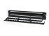 Eaton Tripp Lite Series 48-Port Cat5e Cat5 Rackmount Patch Panel 568B 110 Punch 2URM TAA - Front