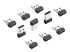 Lenovo - Wireless mouse / keyboard receiver - Multi-angle