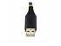 StarTech 6.6ft (2m) USB to Serial Adapter Cable, COM Retention, RS232 - Close up