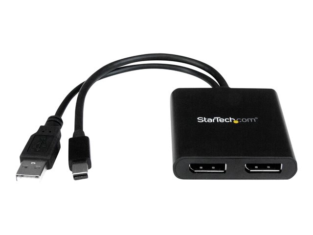 StarTech.com USB-C to Dual HDMI Adapter, USB Type-C Laptop Multi-Monitor  MST Hub / Display Splitter, 2x 4K 30Hz, Windows