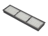 Epson ELPAF46 - Projector air filter - Front