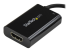 Startech USB C to HDMI 2.0 Adapter with Power Delivery, 4K 60Hz USB Type-C to HDMI Display/Monitor Video Converter, 60W PD Pass-Through Charging Port, Thunderbolt 3 Compatible, Black - Close up