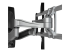 StarTech.com Full Motion TV Wall Mount, Heavy Duty Articulating TV Wall Mount Bracket for 32" to 75" (165lb/75kg) VESA Display, Universal Adjustable Tilt/Swivel Flat Screen Arm, Silver - Close up