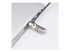 StarTech.com Slim Lock K-Slot Compatible, 6.6ft Combination Locking Cable - Close up