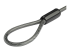 Startech Universal Laptop Cable Lock Expansion Loop, 6? (15cm) Anti Theft 4-Digit Combination K-Slot Lock, Computer Security Cable to Create Twin/Multi-Head Lock for Multiple Devices - Close up