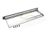 Eaton Tripp Lite Series 24-Port 1U Rack-Mount Shielded Blank Keystone/Multimedia Patch Panel, RJ45 Ethernet, USB, HDMI, Cat5e/6 - Front