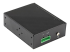 StarTech.com PoE+ Industrial Fiber to Ethernet Media Converter 60W, SFP to RJ45, Singlemode/Multimode Fiber to Copper Gigabit Ethernet, Compact, IP-30/ -40 to +75C, PoE+ Media Converter - Back