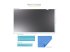 StarTech.com 22-inch 16:9 Computer Monitor Privacy Filter, Anti-Glare Privacy Screen with 51% Blue Light Reduction, Black-out Monitor Screen Protector w/+/- 30 deg. Viewing Angle, Matte and Glossy Sides (2269-PRIVACY-SCREEN) - Front
