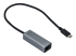 i-Tec USB-C Metal Gigabit Ethernet Adapter - Left-angle