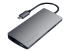 Satechi Aluminum Multi-Port Adapter V2 - Left-angle