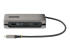 StarTech.com USB-C Multiport Adapter, HDMI/VGA, 4K 60Hz Video, 3-Port USB Hub, 100W Power Delivery Pass-Through, GbE, USB Type-C Travel Dock w/ Charging, 1ft/30cm Wrap-Around Cable - Front