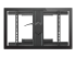 StarTech.com TV Wall Mount supports up to 100 inch VESA Displays, Low Profile Full Motion TV Wall Mount for Large Displays, Heavy Duty Adjustable Tilt/Swivel Articulating Arm Bracket - Front