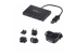 StarTech.com 4-Port Multi Monitor Adapter, DisplayPort 1.2 MST Hub, 4x 1080p, Video Splitter for Extended Desktop Mode on Windows PCs Only, DP to Quad DP Monitors MST Hub - Right-angle