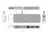 j5create JCD395 - Docking station - Multi-angle
