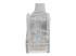 Startech 3m LSZH CAT6 Ethernet Cable, 10 Gigabit Snagless RJ45 100W PoE Network Patch Cord with Strain Relief, CAT 6 10GbE UTP, Grey, Individually Tested/ETL, Low Smoke Zero Halogen - Close up