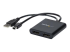 StarTech.com 2-Port Multi Monitor Adapter, Mini DisplayPort 1.2 to DisplayPort MST Hub, Dual 4K 30Hz, Windows Extended Desktop (MSTMDP122DP) - Right-angle