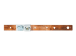 Eaton Tripp Lite Series Copper Bus Grounding Bar for 24U and 25U Racks - Close up