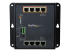 StarTech.com Industrial 8 Port Gigabit PoE Switch, 4 x PoE+ 30W, Power Over Ethernet, Hardened GbE Layer/L2 Managed Switch, Rugged High Power Gigabit Network Switch IP-30/-40C to +75C - Top
