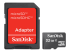 SanDisk - flash memory card - Front