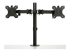 Startech Desk Mount Dual Monitor Arm, Desk Clamp / Grommet VESA Monitor Mount for up to 32 inch Displays, Ergonomic Articulating Monitor Arm, Height Adjustable/Tilt/Swivel/Rotating - Front
