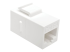Eaton Tripp Lite Series Cat6a Straight Through Modular In Line Snap In Coupler RJ45 F/F - Back