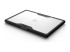 UAG Rugged Case for Apple Macbook Air 15" M2 A2941- Plyo Series- Clear - Right-angle