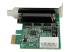 StarTech.com 4-port PCI Express RS232 Serial Adapter Card, PCIe RS232 Serial Host Controller Card, PCIe to Serial DB9, 16950 UART, Low Profile Desktop Expansion Card, Windows, macOS, Linux - Right side