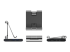 j5create JTS224 - Docking station + tablet stand - Multi-angle