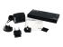 StarTech.com 2 Port DVI Video Splitter with Audio - Right-angle