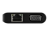 StarTech.com USB C Multiport Adapter, USB-C Mini Travel Dock with 4K HDMI or 1080p VGA, 3x USB 3.0 Hub, SD, GbE, Audio, 100W PD Pass-Through, Portable Docking Station for Laptop/Tablet - Left side