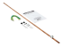 Eaton Tripp Lite Series Copper Bus Grounding Bar for 24U and 25U Racks - Front