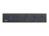 Eaton Tripp Lite series 4-Port Rugged Industrial USB 3.0 SuperSpeed Hub - Front