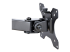 StarTech.com Monitor Arm with VESA Laptop Tray, For a Laptop (4.5kg / 9.9lb) and a Single Display up to 32" (8kg / 17.6lb), Black, Adjustable Desk Laptop Arm Mount, C-clamp/Grommet Mount - Close up