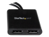 StarTech.com 2-Port Multi Monitor Adapter, Mini DisplayPort 1.2 to DisplayPort MST Hub, Dual 4K 30Hz, Windows Extended Desktop (MSTMDP122DP) - Close up
