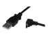 StarTech.com Down Angle Mini USB Cable - Right-angle