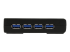 StarTech.com 4-Port USB 3.0 SuperSpeed Hub with Power Adapter - Front