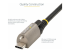 StarTech.com 3ft 1m Top Screw Locking USB C Cable 10Gbps, USB 3.1/3.2 Gen 2 Type-C Cable, 100W (5A) Power Delivery Charging, DP Alt Mode, Single Screw Lock, USB-C to C Cord, Charge/Sync - Close up