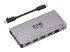 Eaton Tripp Lite Series USB C Docking Station USB Hub 4k w/ HDMI, Gbe Gigabit Ethernet, SD Card Reader, PD Charging - Left-angle