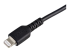 StarTech.com 15cm(6 in) Durable Black USB-A to Lightning Cable, Heavy Duty Rugged Aramid Fiber USB Type A to Lightning Charger/Sync Power Cord, Apple MFi Certified iPad/iPhone 12 Pro Max - Right-angle