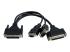 StarTech.com 2S1P PCI Express Serial Parallel Combo Card with Breakout Cable - Front