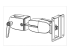 Ergotron - Mounting component (clamping double pivot) - Back